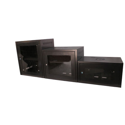 OEM Server Πιο δημοφιλής 22u Κλειδωτό τοίχωμα τοποθετημένο σερβερ ντουλάπι με κλειδωτή πόρτα