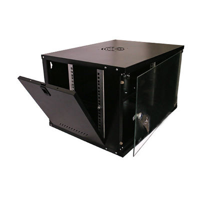 19 ιντσών 6U Server Rack Data Wall Mounted Network Cabinets με έξυπνη κλειδαριά και καρτέλα