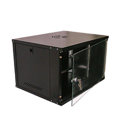 19 ιντσών 6U Server Rack Data Wall Mounted Network Cabinets με έξυπνη κλειδαριά και καρτέλα