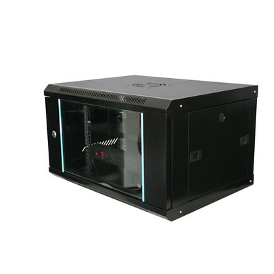 Προσαρμοσμένα ράφια 19 ιντσών 6U Wall Mount Network Open Cabinet με προαιρετική υπηρεσία OEM