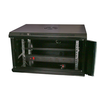 Προσαρμοσμένα ράφια 19 ιντσών 6U Wall Mount Network Open Cabinet με προαιρετική υπηρεσία OEM