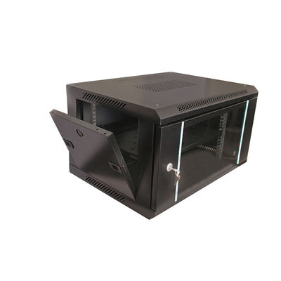 OEM Server 19inch GCabling Enclosure Telecom Data Wall Box Mini Server Rack με γυάλινη πόρτα