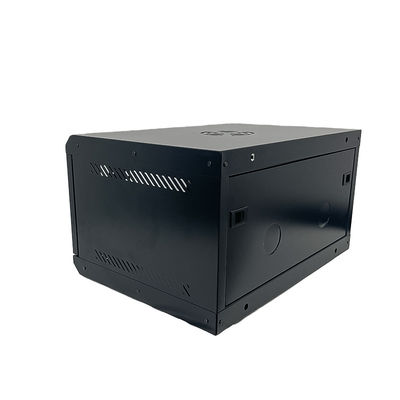 Ιδιωτικό Mold 4U τοίχος Mount Network Server Cabinet με γυάλινη πόρτα και αερισμού περίβλημα