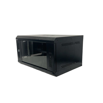 Ιδιωτικό Mold 4U τοίχος Mount Network Server Cabinet με γυάλινη πόρτα και αερισμού περίβλημα