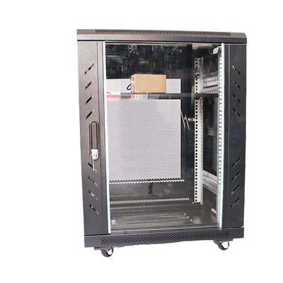 18U 19 Inch Studio Server Rack στο διεθνές πρότυπο πάτωμα για καταναλωτικά ηλεκτρονικά