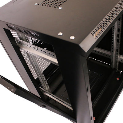 18U 19 Inch Studio Server Rack στο διεθνές πρότυπο πάτωμα για καταναλωτικά ηλεκτρονικά