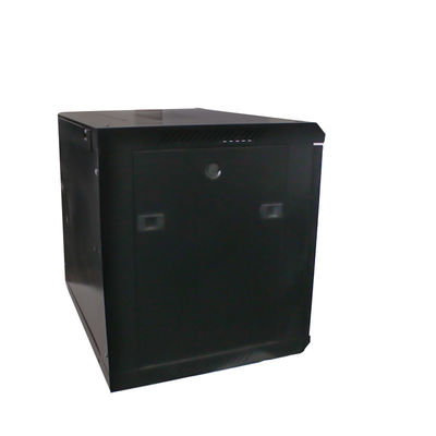 9U Data Center Server Rack Cabinet κατασκευασμένο από SPCC ψυχρό ελαστικό χάλυβα για δίκτυο γραφείου