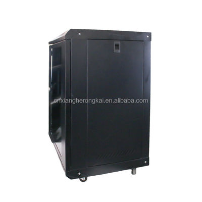Δύο κλειδαριές κλειδαριού 12U Δίκτυο CCTV Server Rack Cabinet για το πρόγραμμα CCTV