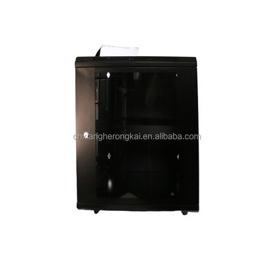 Δύο κλειδαριές κλειδαριού 12U Δίκτυο CCTV Server Rack Cabinet για το πρόγραμμα CCTV