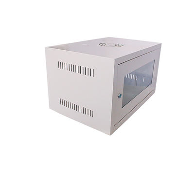Άμεση τροφοδοσία Λευκό 6U Server Rack για το ντουλάπι δικτύου