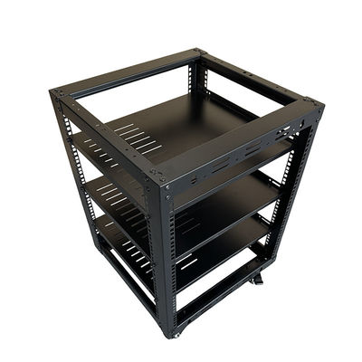 12u Server Rack Double Rivet Rack 19' Rack Mount Rack με SPCC ψυχρό ελαστικό χάλυβα