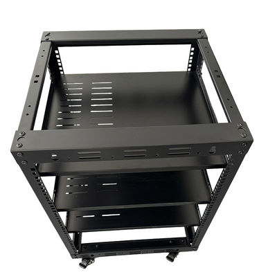 12u Server Rack Double Rivet Rack 19' Rack Mount Rack με SPCC ψυχρό ελαστικό χάλυβα