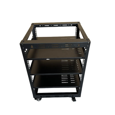 12u Server Rack Double Rivet Rack 19' Rack Mount Rack με SPCC ψυχρό ελαστικό χάλυβα
