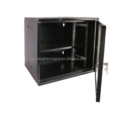 SPCC Χάλυβα ψυχρά έλασης 6u τοίχος Mount Network Cabinet Περιβλήματα για τις ανάγκες αίθουσας εξυπηρέτησης