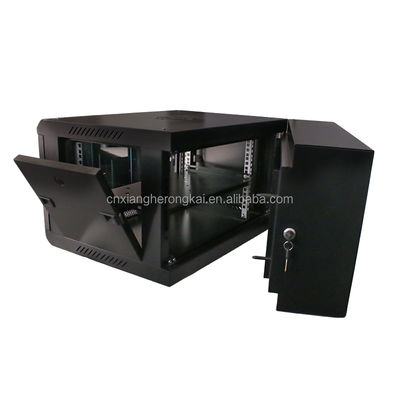OEM Server Δέχεται Σχεδιασμός 19 ιντσών Single Section 4U Wall Mount Network Rack Cabinet