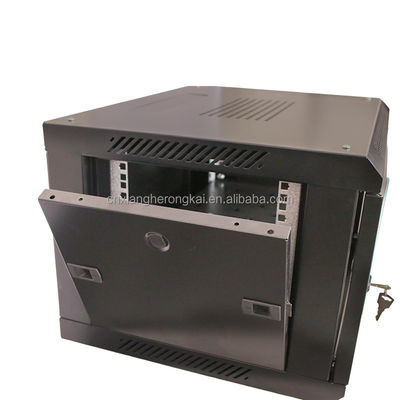Άλλοι Τυποποιημένοι 19 ιντσών τοίχος Mount Cabinet Network Switch 6U Rack Server για το δωμάτιο των διακομιστών