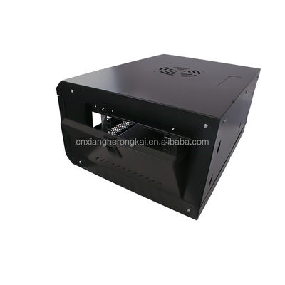 19' 'Κρύο Χάλυβα Rack Server Cabinet με θραύστη γυάλινη πόρτα Προσαρμόσιμες επιλογές