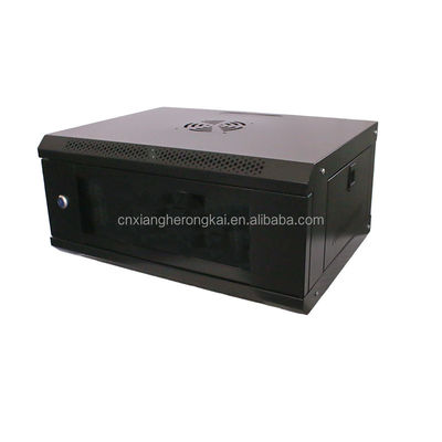 19' 'Κρύο Χάλυβα Rack Server Cabinet με θραύστη γυάλινη πόρτα Προσαρμόσιμες επιλογές